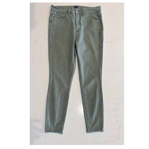 Gap True Skinny Jeans Light Olive Green Size 6